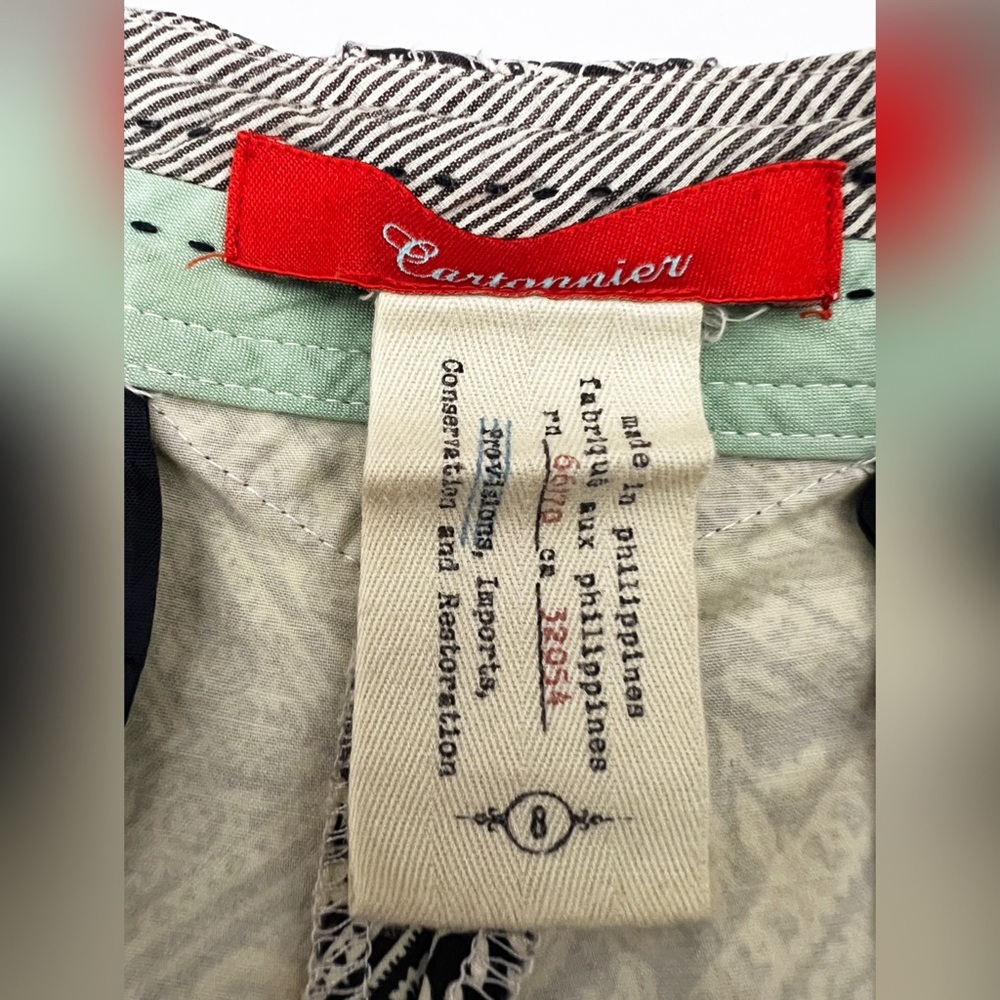 Anthropologie Cartonnier Bandana Print Shorts - 8 - Picture 8 of 15